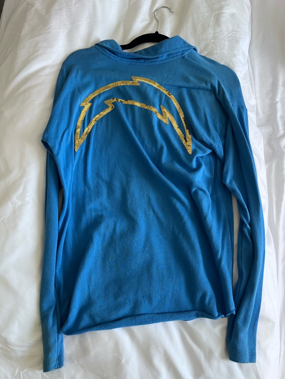 PINK Victoria's Secret Chargers Football Quarter Zip